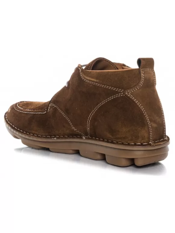 Botas Y Botines*El Rayo Botin Cordones Suela Calada - On Foot 7057 Cuero