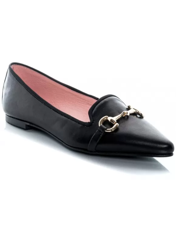 Mocasines*El Rayo Euforia Mocasin Adorno Metal - Euforia 567 Negro