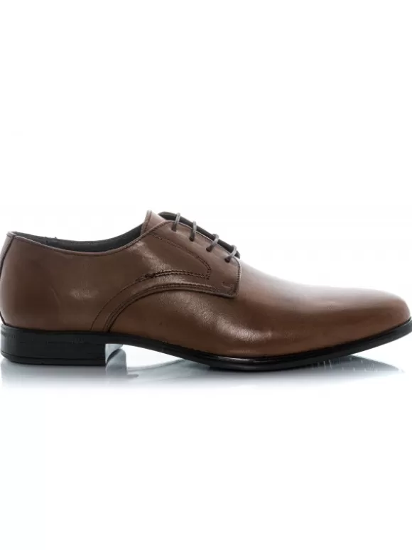Zapatos De Vestir*El Rayo Hold 546P Zapato Cordones Liso - Hold 546P Cuero