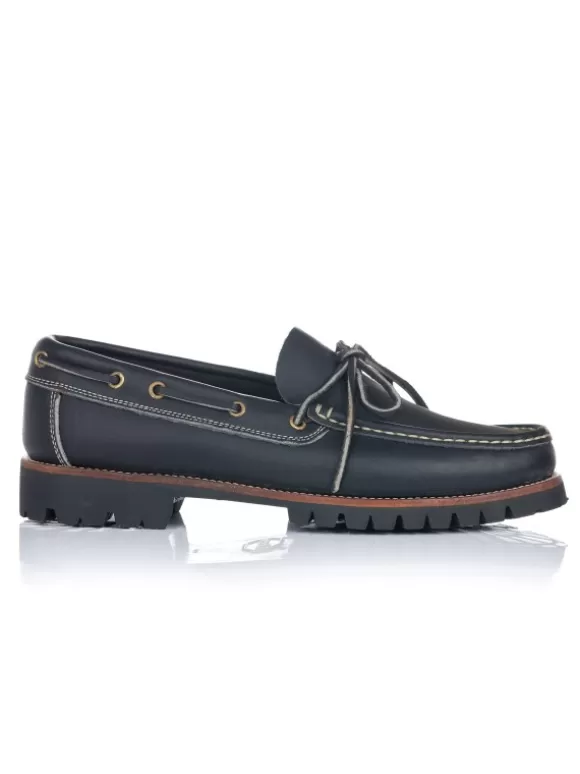 Mocasines Y Drivers*El Rayo Mocasin Apache Lazo. - Rayo Basic 940 Negro