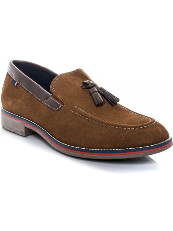 Mocasines Y Drivers*El Rayo Mocasin Borlas - R-Star 02024 Cuero