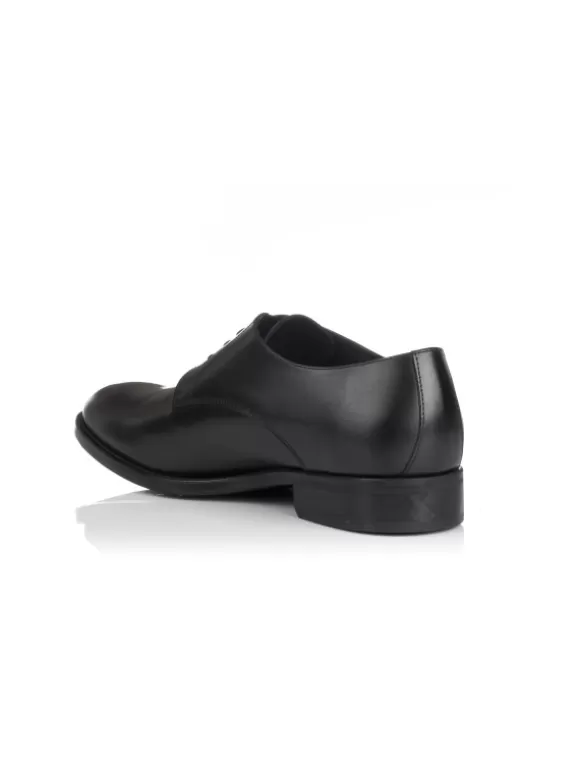 Zapatos De Vestir*El Rayo Zapato Cordones Oxford - Sergio Serrano 9003-Ae Negro